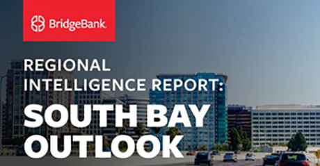 Cover of the Regional Intelligence Report - South Bay presentation
