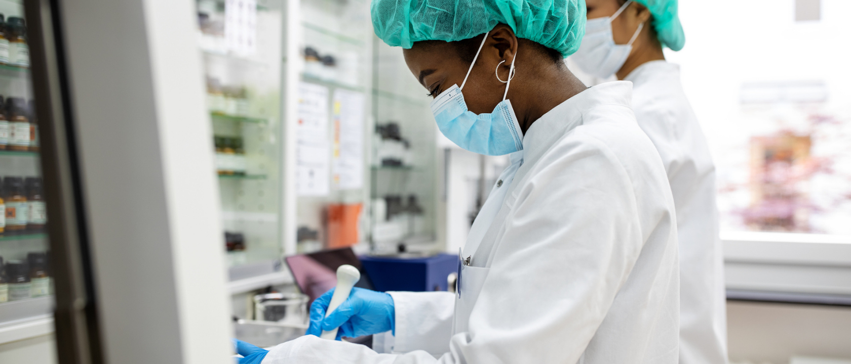 Scientist in a laboratory