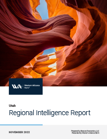 Cover of 2022 Utah Regional Intelligence Report 