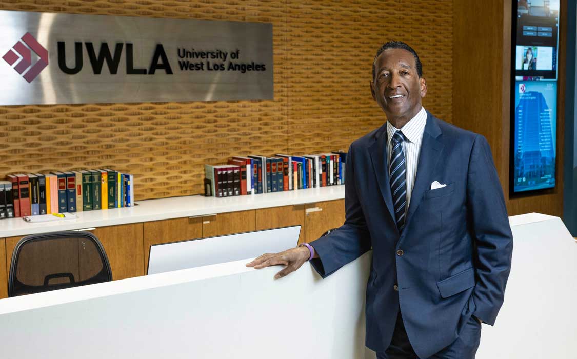 Robert W. Brown, president of the University of West Los Angeles