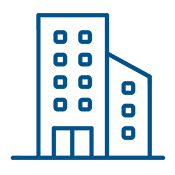 an icon of a business building