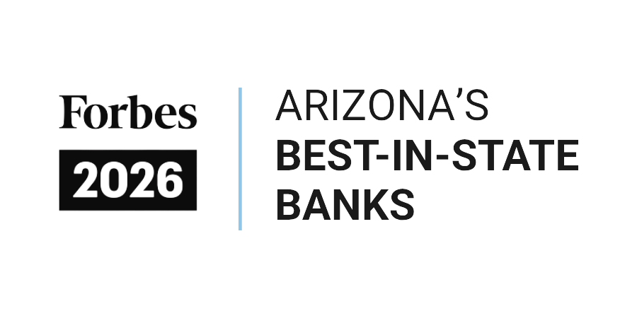 Forbes' Best Bank in Arizona Logo