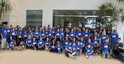 Large group of Alliance Bank of Arizona employees pose for group picture