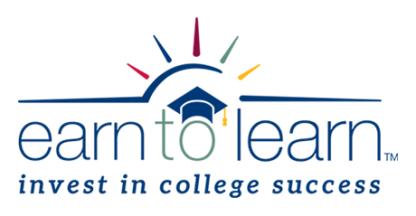 Earn to Learn logo