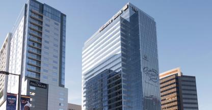 The Western Alliance Bank building in downtown Phoenix, Arizona