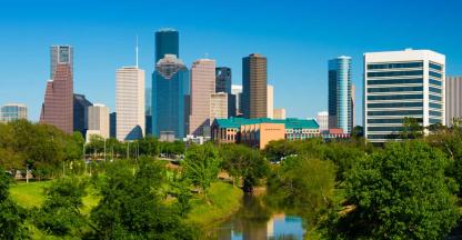 The City of Houston skyline