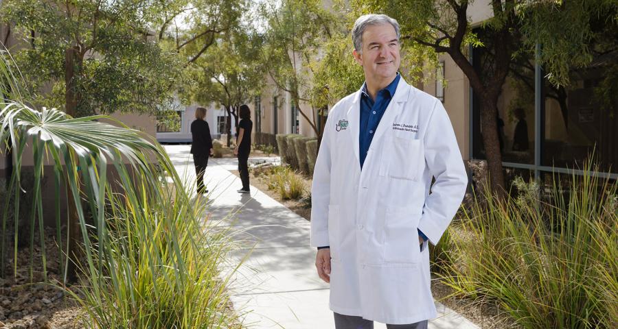 Dr. Andrew J. Bronstein smiling for the camera