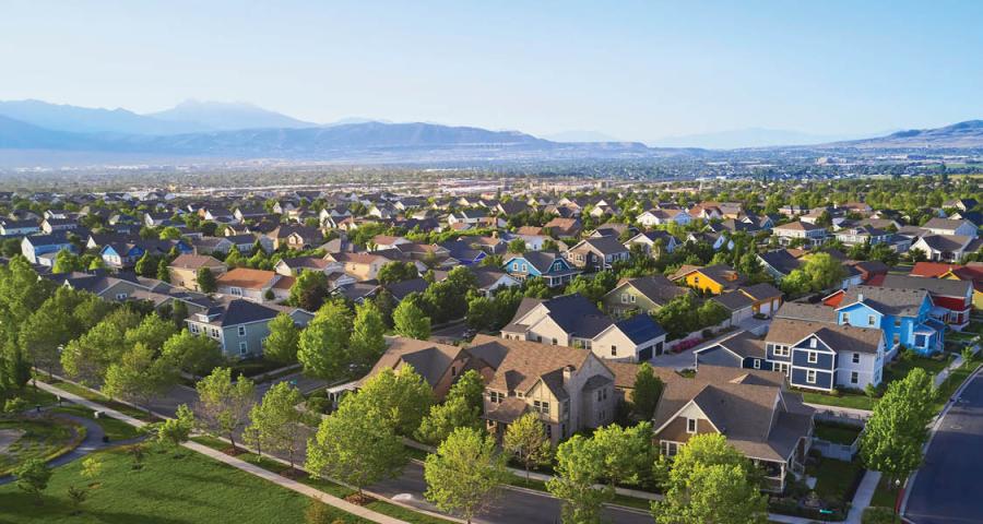 A residential neighborhood