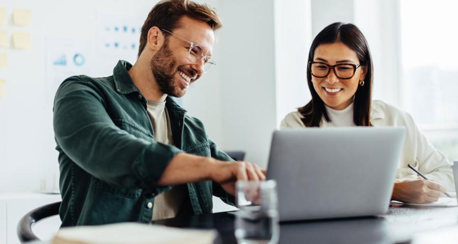 A technology banking expert working with a new client