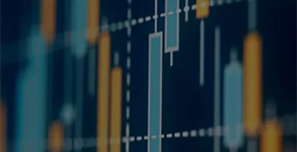 abstract image of stock performance