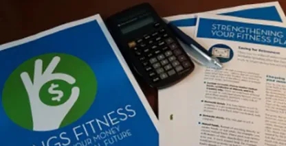 papers and a calculator on a desk