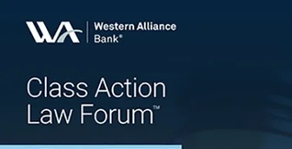 Class Action Law Forum graphic