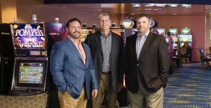 The management team at Foundation Gaming
