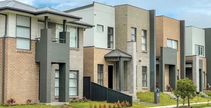 A modern affordable housing development