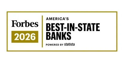Forbes' Best Bank in Arizona logo
