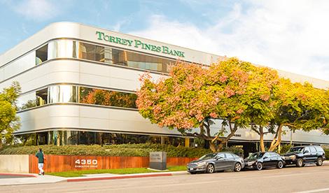 View of the Golden Triangle Branch from the street