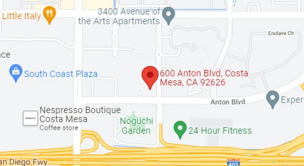 Map of Costa Mesa LPO