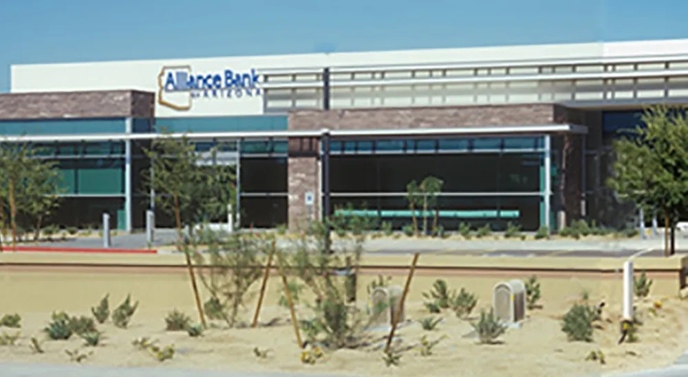 View of the Mesa branch from the parking lot