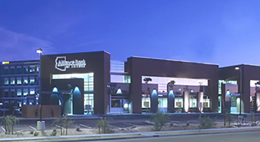 View of the Tucson Williams Centre branch from the parking lot