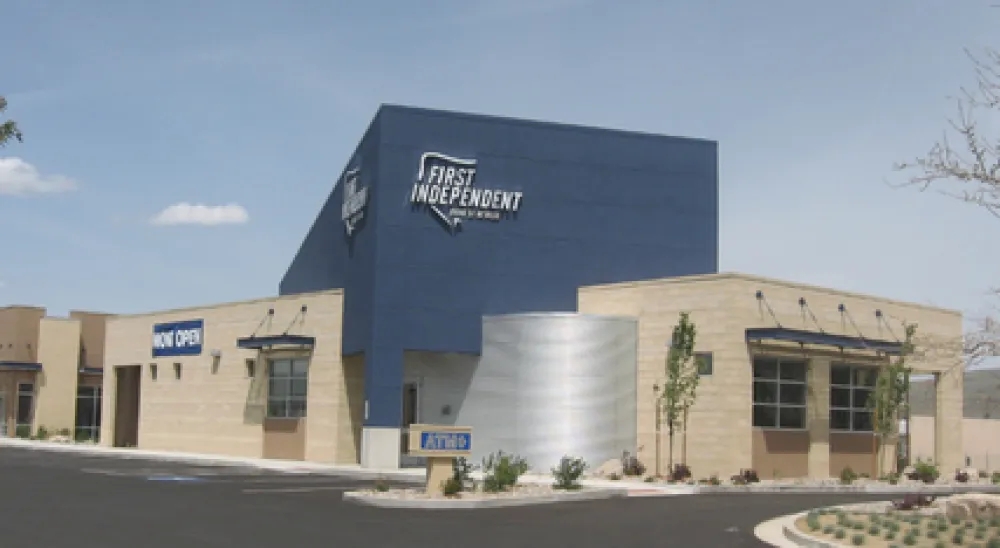 Image of the Sparks Industrial branch exterior and parking lot