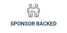 icon for a sponsor-backed commercial trransaction