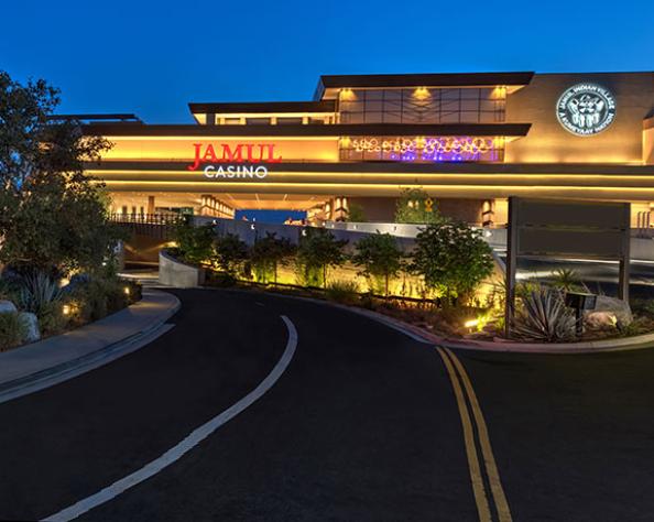 Exterior view of the Jamul Casino