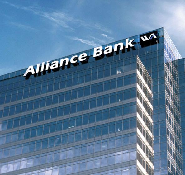 The Western Alliance Bank Headquarters building in Phoenix, Arizona.