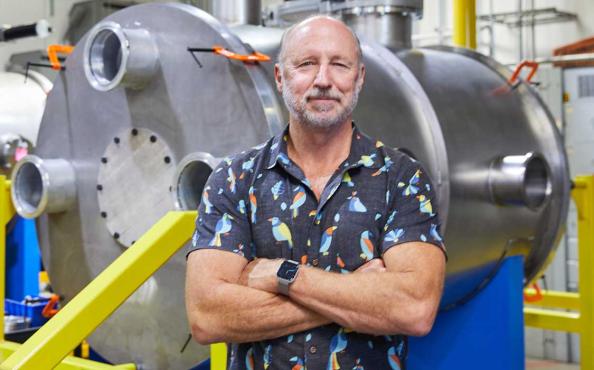 An engineer discussing factory capabilities