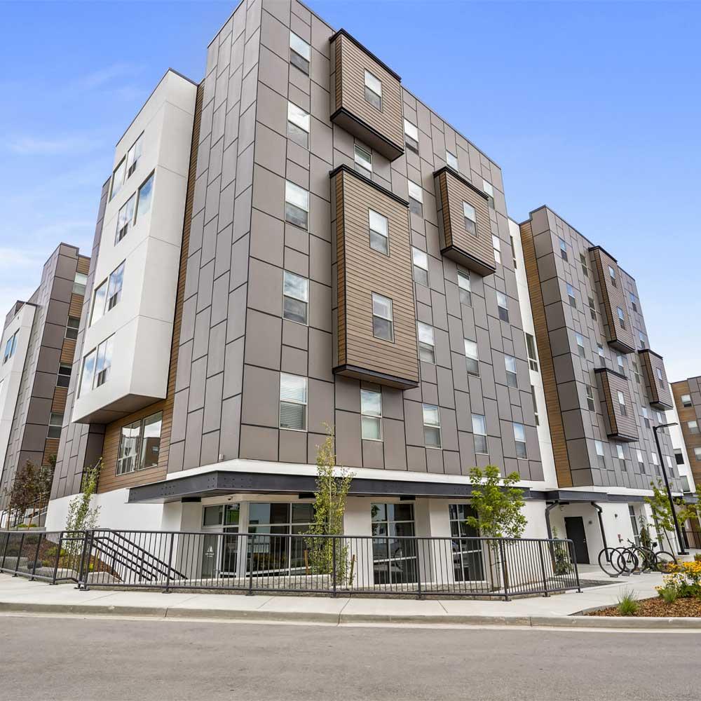 A new affordable housing development in Park City, Utah