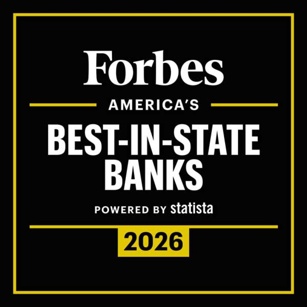 Forbes Best Bank in Arizona 2026 logo